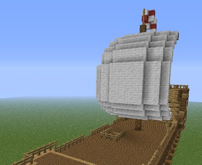 minecraft ship sails image